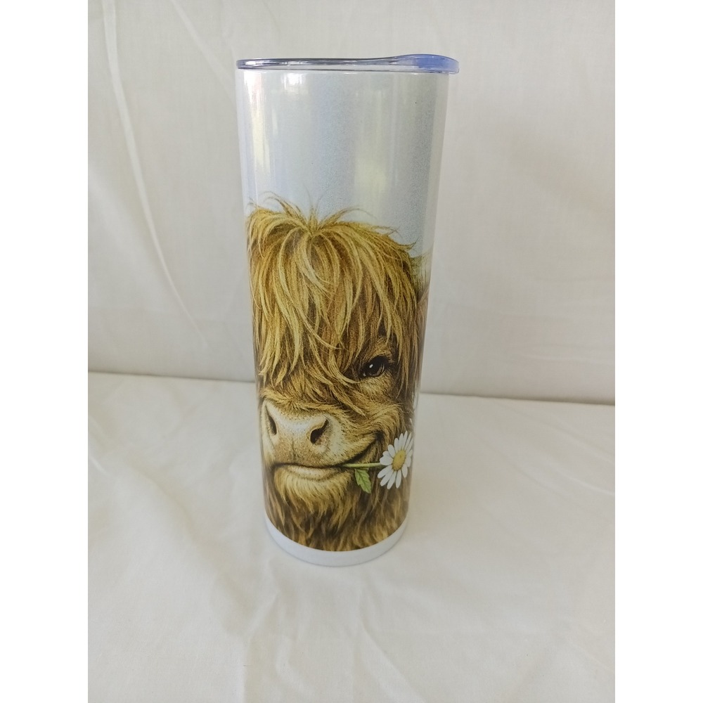 Highland Cow Tumbler NWT - Picture 1 of 7